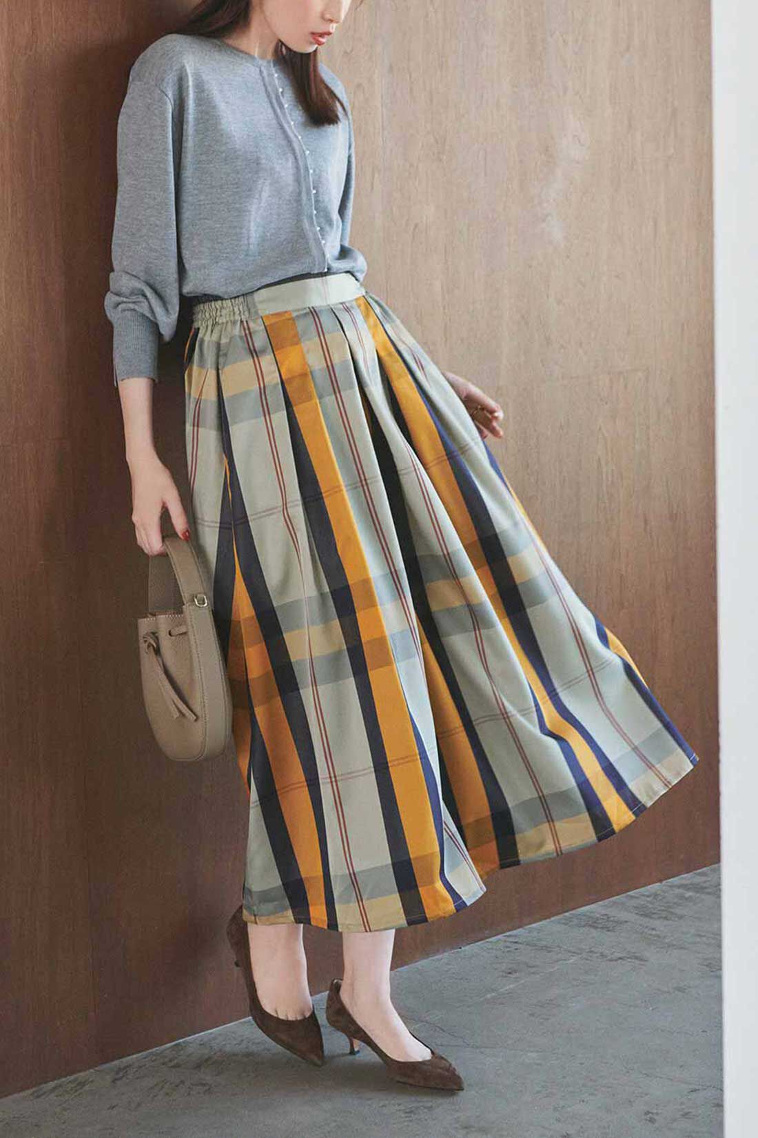 IEDIT|IEDIT[イディット]　小粒のプチパール調モチーフが上品に華やぐカーディガン