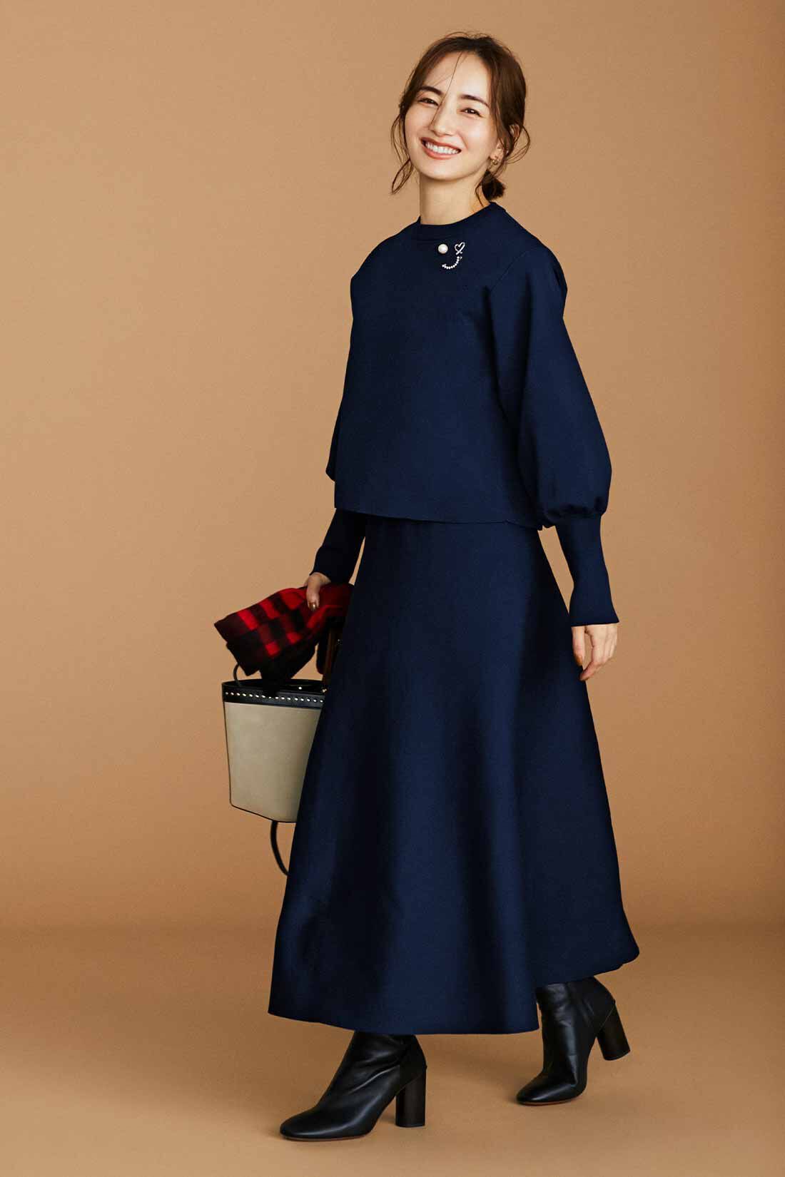 IEDIT|福田麻琴さん ブローチ セット 〈シルバー〉のコーディネート