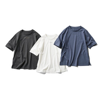 接触冷感 上品 ロゴTシャツ の会