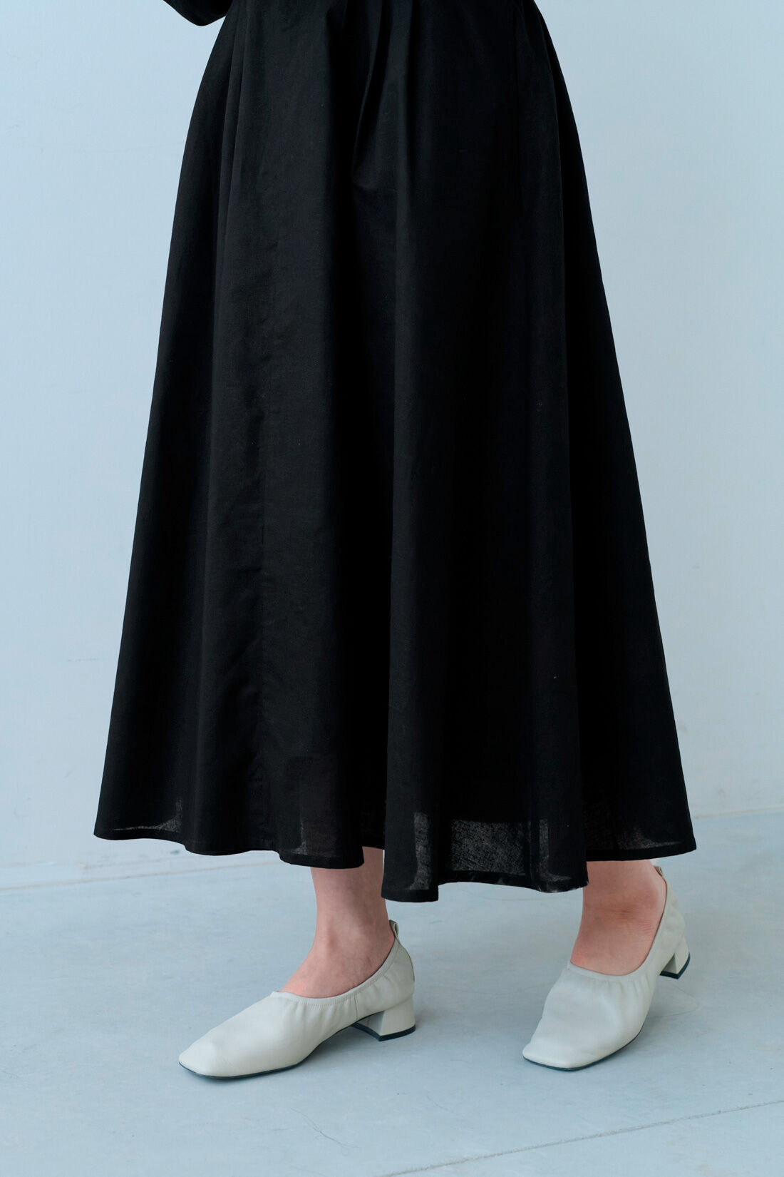 IEDIT|IEDIT[イディット]　きくちあつこさんコラボ コットンリネンのヴィンテージ風ワンピース【コーデ買いキャンペーン】
