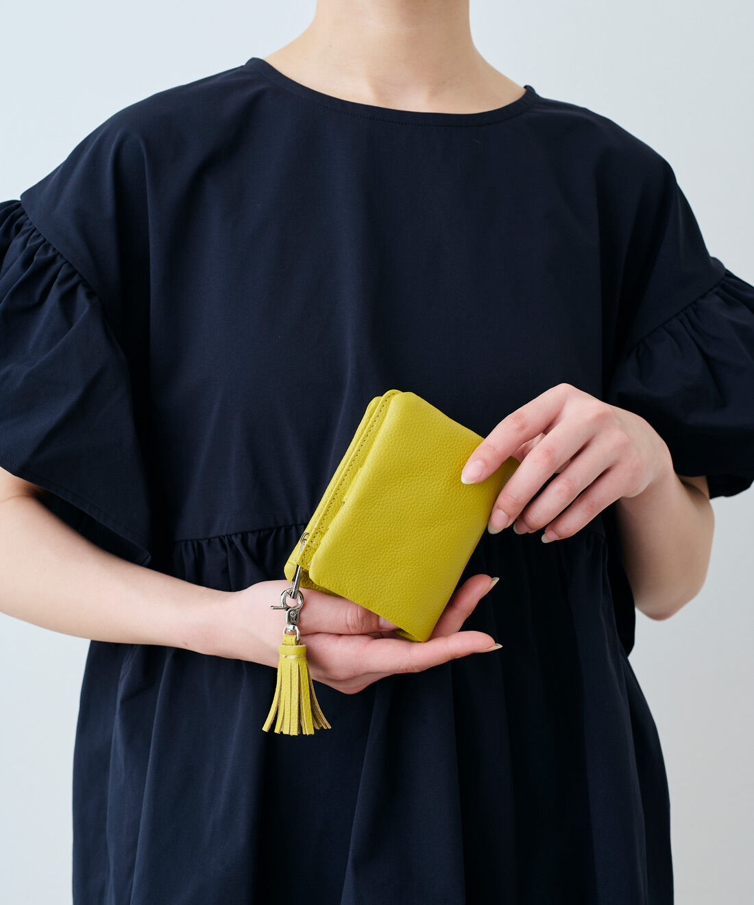 IEDIT|IEDIT[イディット] SELECT　【B-21121】BEAURE ヴュレ カウレザー 二つ折り 財布
