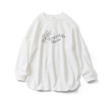 IEDIT | ＬｉｖｅｌｏｖｅフラワーロゴＴシャツＩＥ