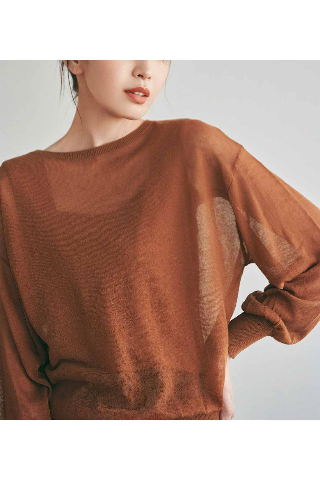 IEDIT|IEDIT[イディット]　シアーニットの美しさを楽しむベストバランスセット