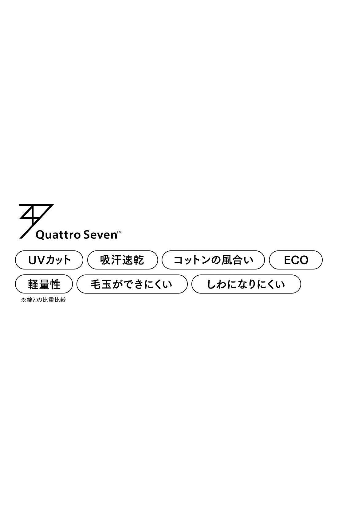 IEDIT|【まとめ買いキャンペーン】IEDIT[イディット]　大人にふさわしい日本製 ていねいに仕立てた クワトロセブンTMカットソートップス