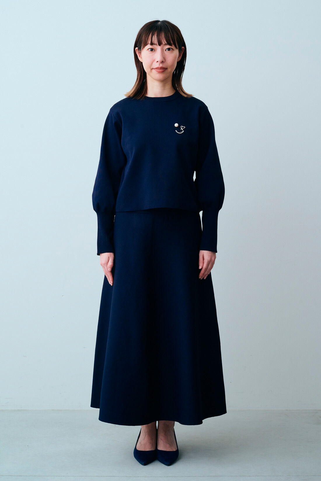 IEDIT|福田麻琴さん ブローチ セット 〈シルバー〉のコーディネート