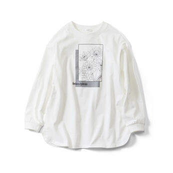IEDIT | ＬｉｖｅｌｏｖｅフラワーロゴＴシャツＩＥ