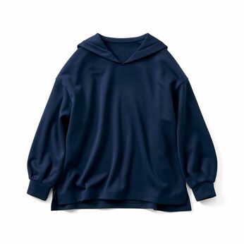IEDIT | セーラーカラートップス〈ネイビー〉ＩＥ