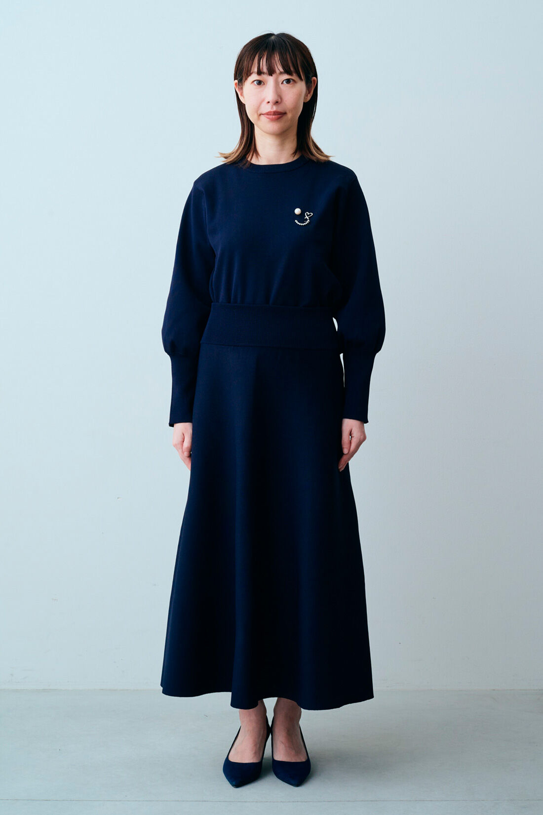 IEDIT|福田麻琴さん ブローチ セット 〈シルバー〉のコーディネート