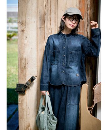 Sunny clouds［サニークラウズ］ | サニークラウズデニムのワークシャツ〈レディース〉