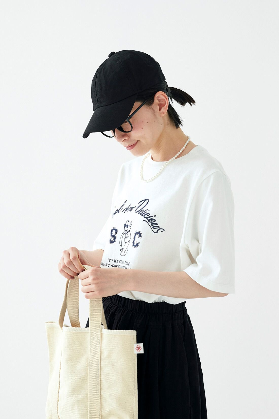 Sunny clouds|サニークラウズ アイス好きなTシャツの会〈レディース〉