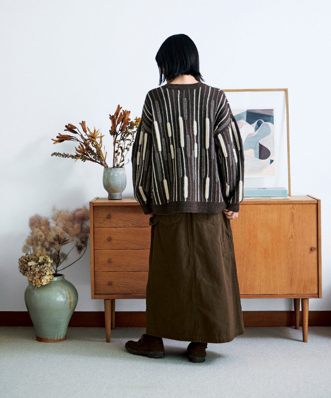 Sunny clouds［サニークラウズ］|サニークラウズ　ガマの穂セーター〈レディース〉