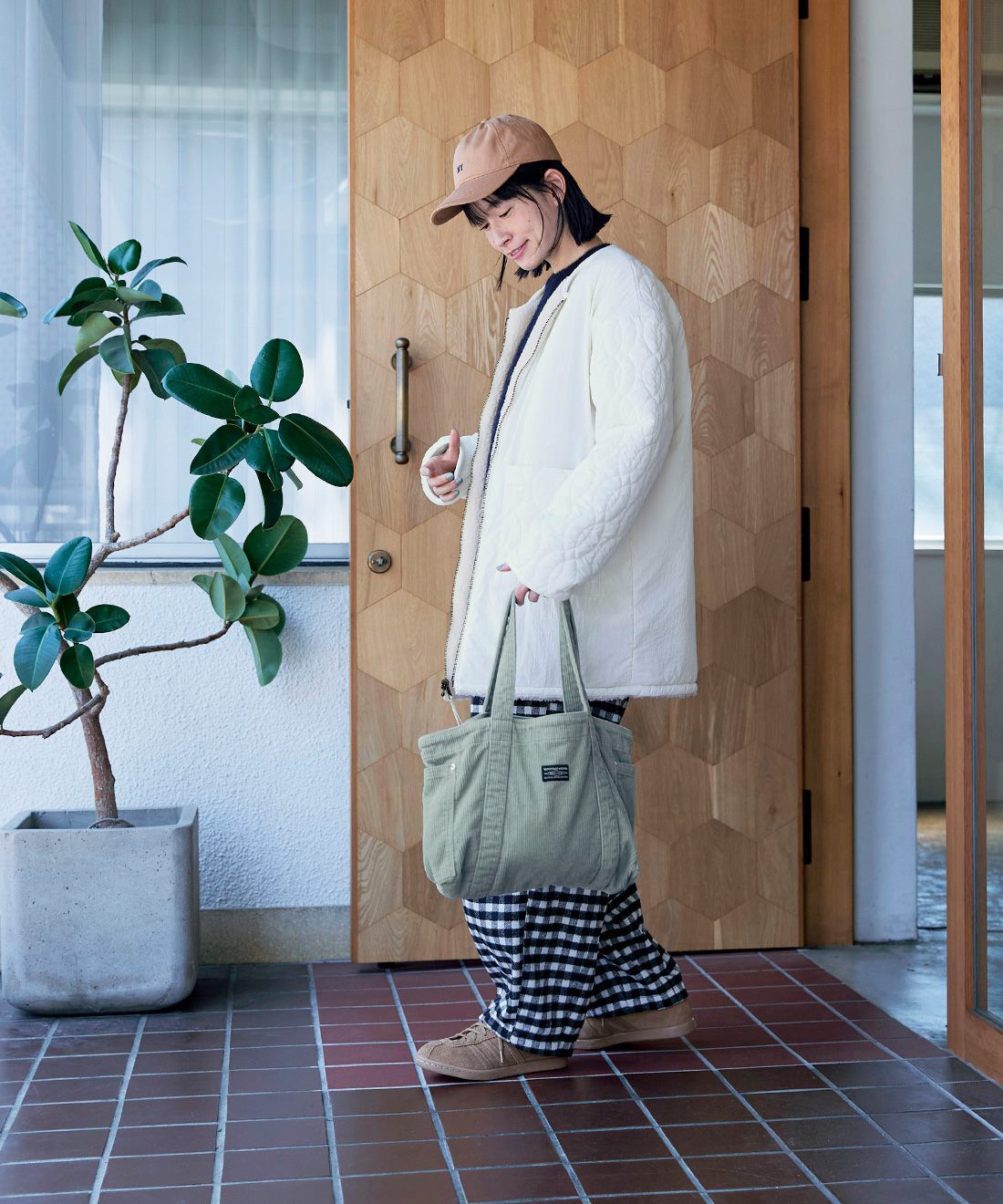 Sunny clouds［サニークラウズ］|サニークラウズ　ボアとキルトのリバーシブルコート＜レディース＞