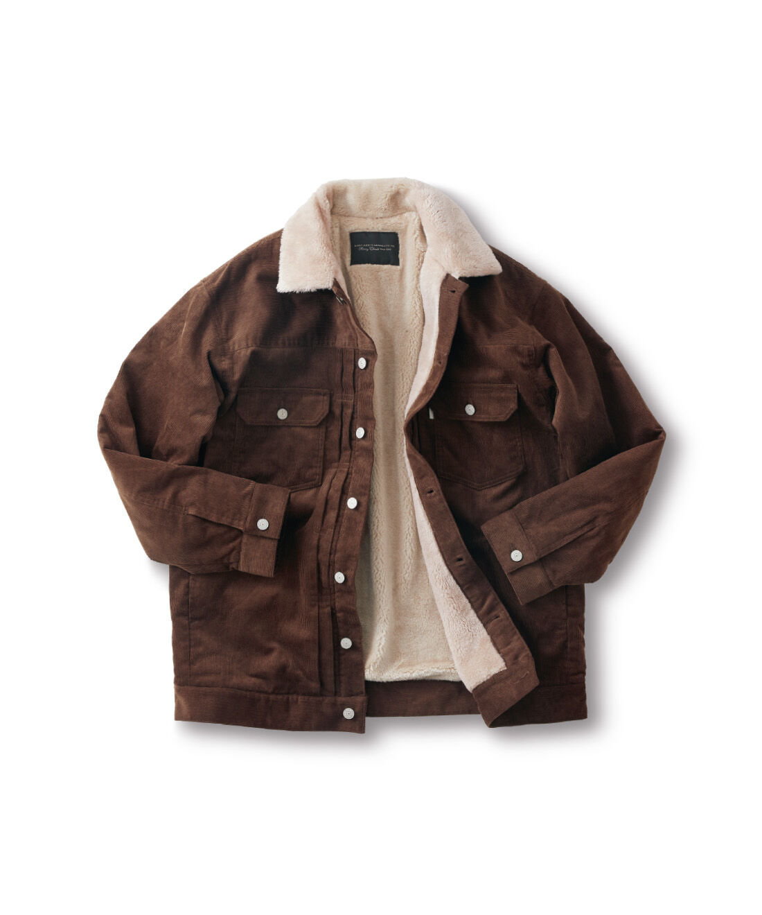 Sunny clouds|サニークラウズ　裏ボアコール天ジャンコート〈メンズ〉