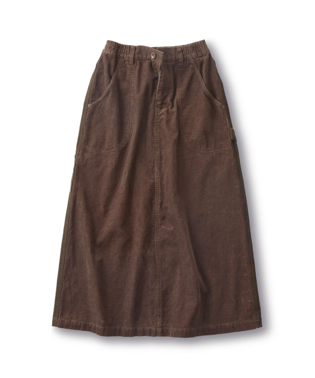 Sunny clouds|サニークラウズ　キャンバス天スカート〈レディース〉茶