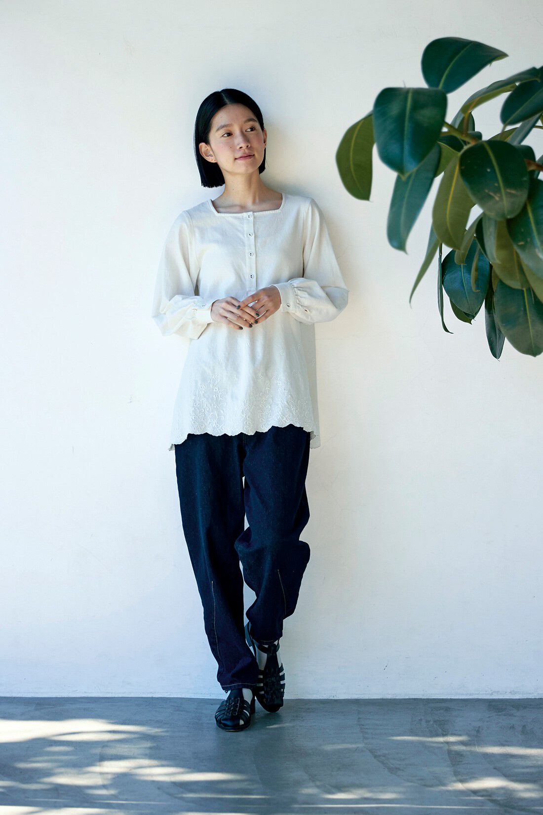 Sunny clouds|サニークラウズ 白魔女のブラウス〈レディース〉