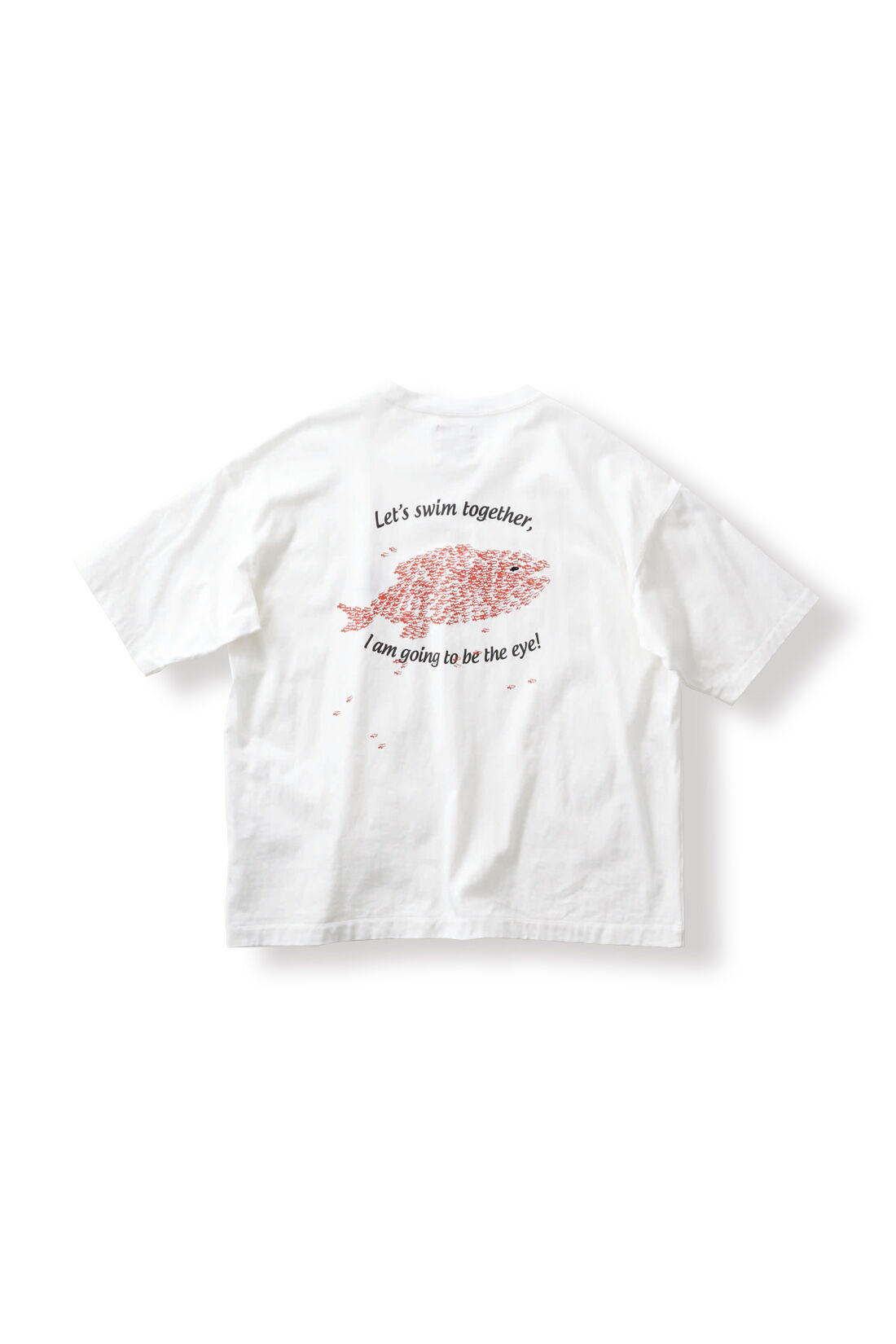 Sunny clouds|サニークラウズ　feat. Swimmy 　スイミーTシャツ〈メンズ〉白