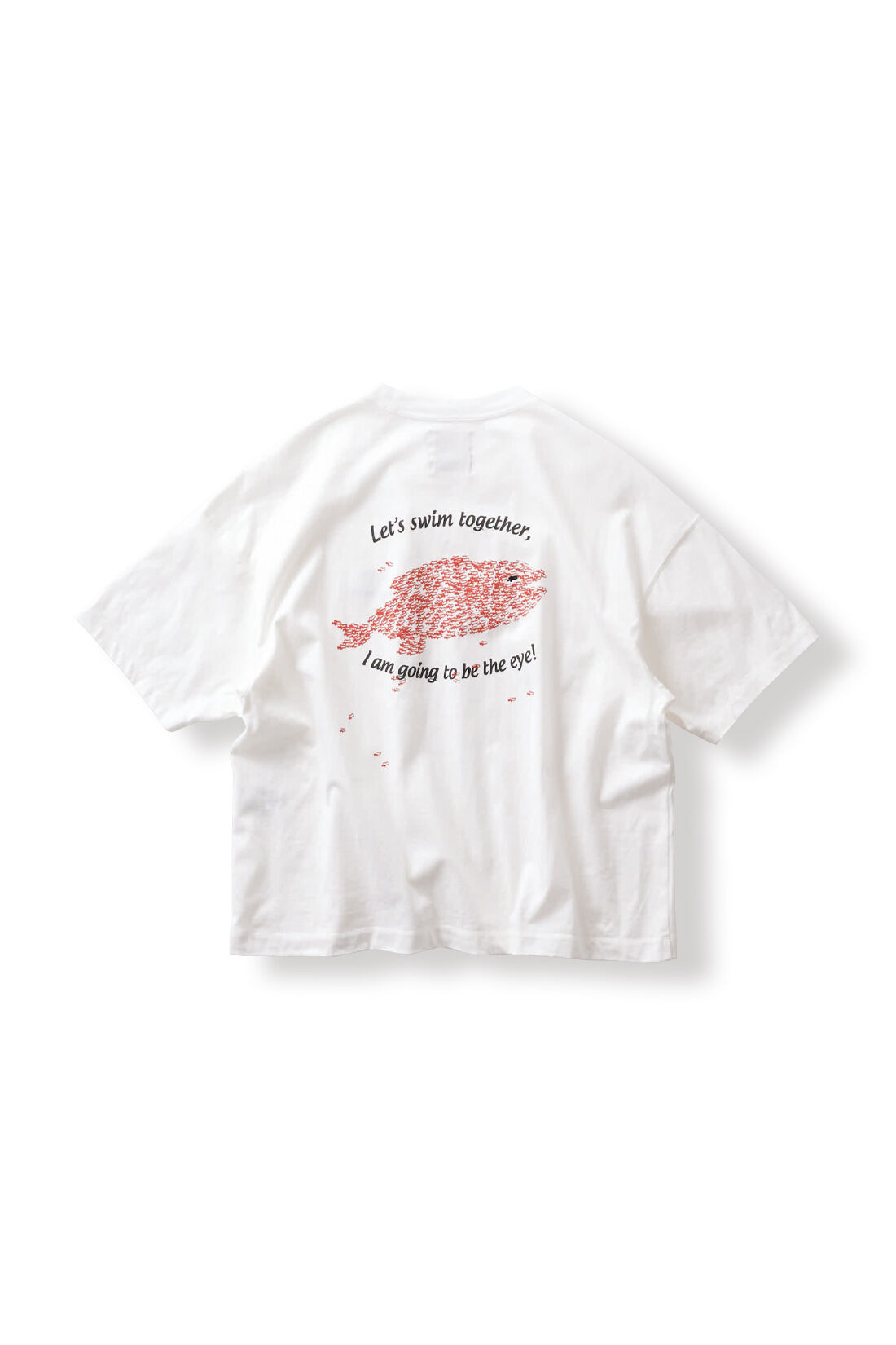 Sunny clouds|サニークラウズ　feat. Swimmy 　スイミーTシャツ〈レディース〉白