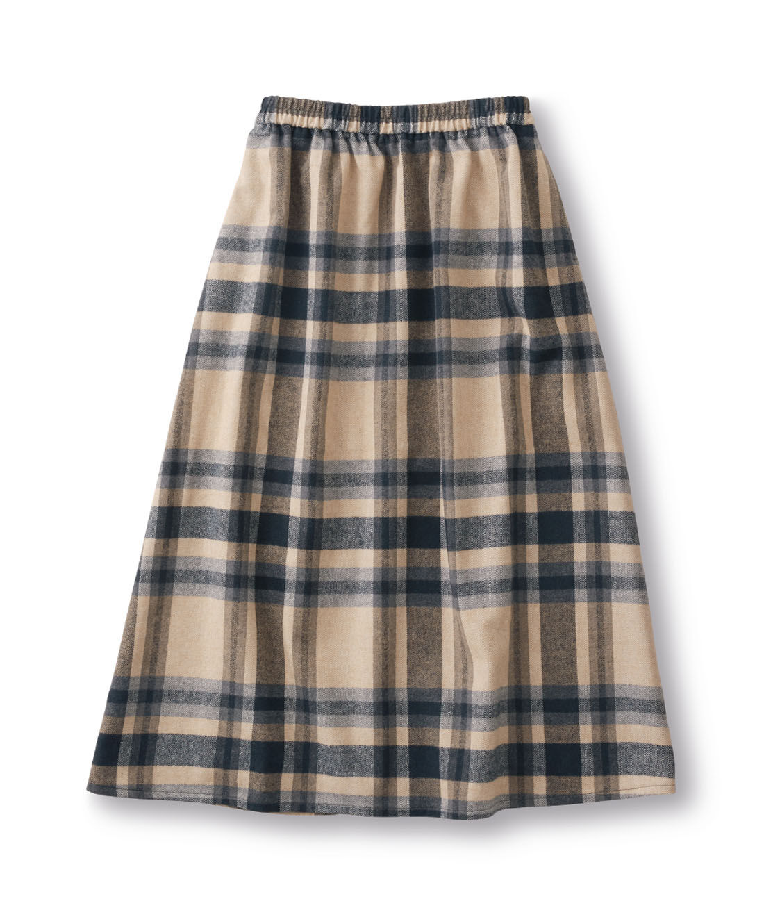 Sunny clouds|サニークラウズ　ブランケットで作ったチェックスカート〈レディース〉