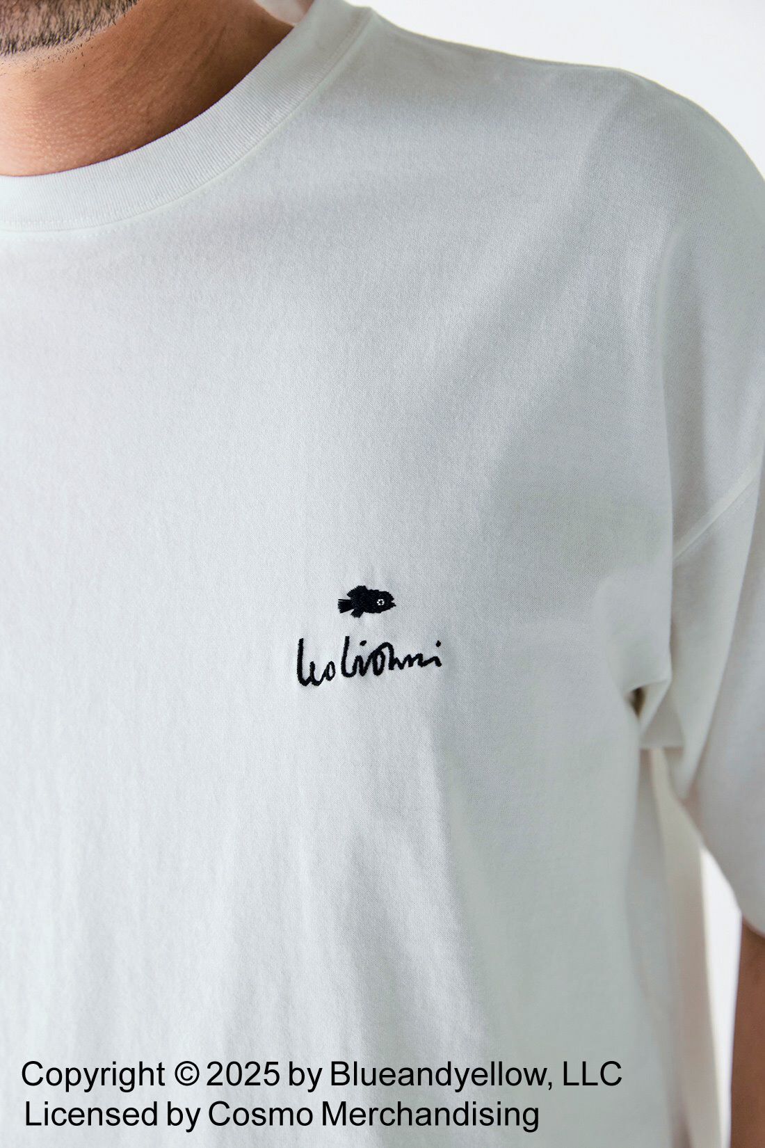 Sunny clouds|サニークラウズ　feat. Swimmy 　スイミーTシャツ〈メンズ〉白