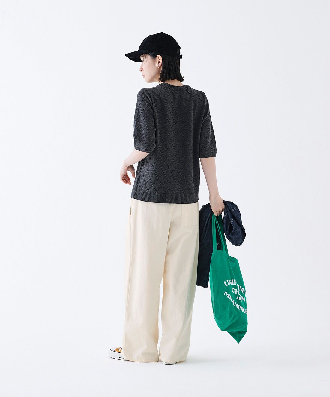 Sunny clouds|【初回お試しキャンペーン】サニークラウズ　格子模様のニットTシャツの会＜レディース＞