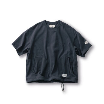 Sunny clouds | サニークラウズワッペンＴシャツ〈レディース〉墨黒
