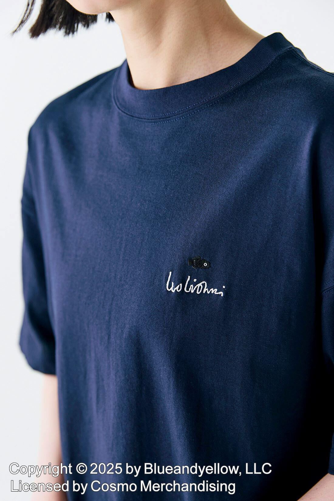 Sunny clouds|サニークラウズ　feat. Swimmy 　スイミーTシャツ〈レディース〉紺