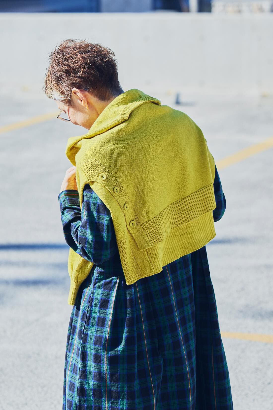 Sunny clouds|サニークラウズ トレセーター〈レディース〉黄色