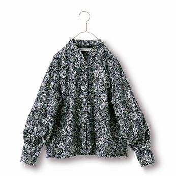 サニークラウズ冬の花畑ブラウス〈レディース〉