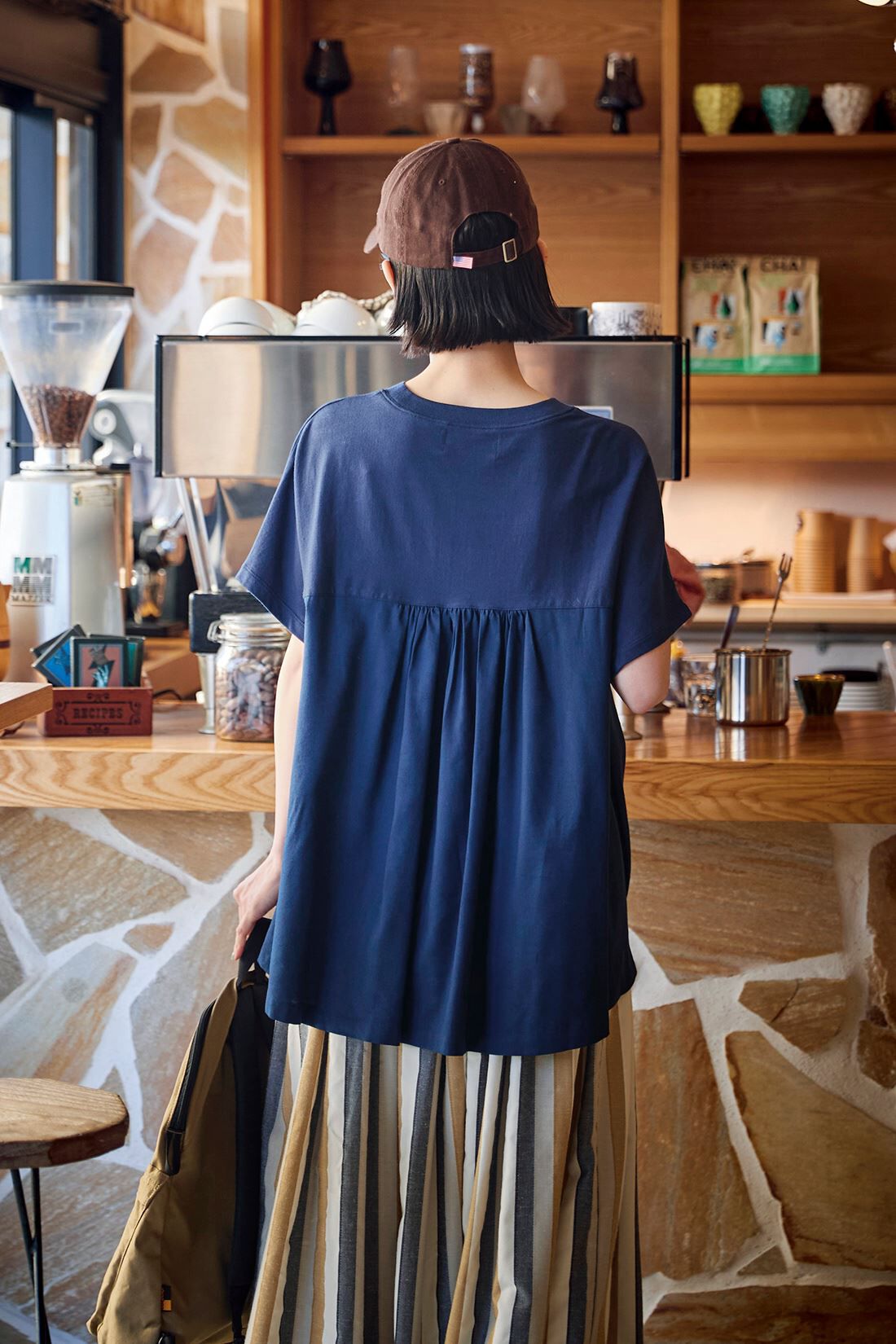 Sunny clouds［サニークラウズ］|サニークラウズ　おでかけ好きなTシャツの会〈レディース〉|身長162cm/トップスMサイズ/ボトムスMサイズ