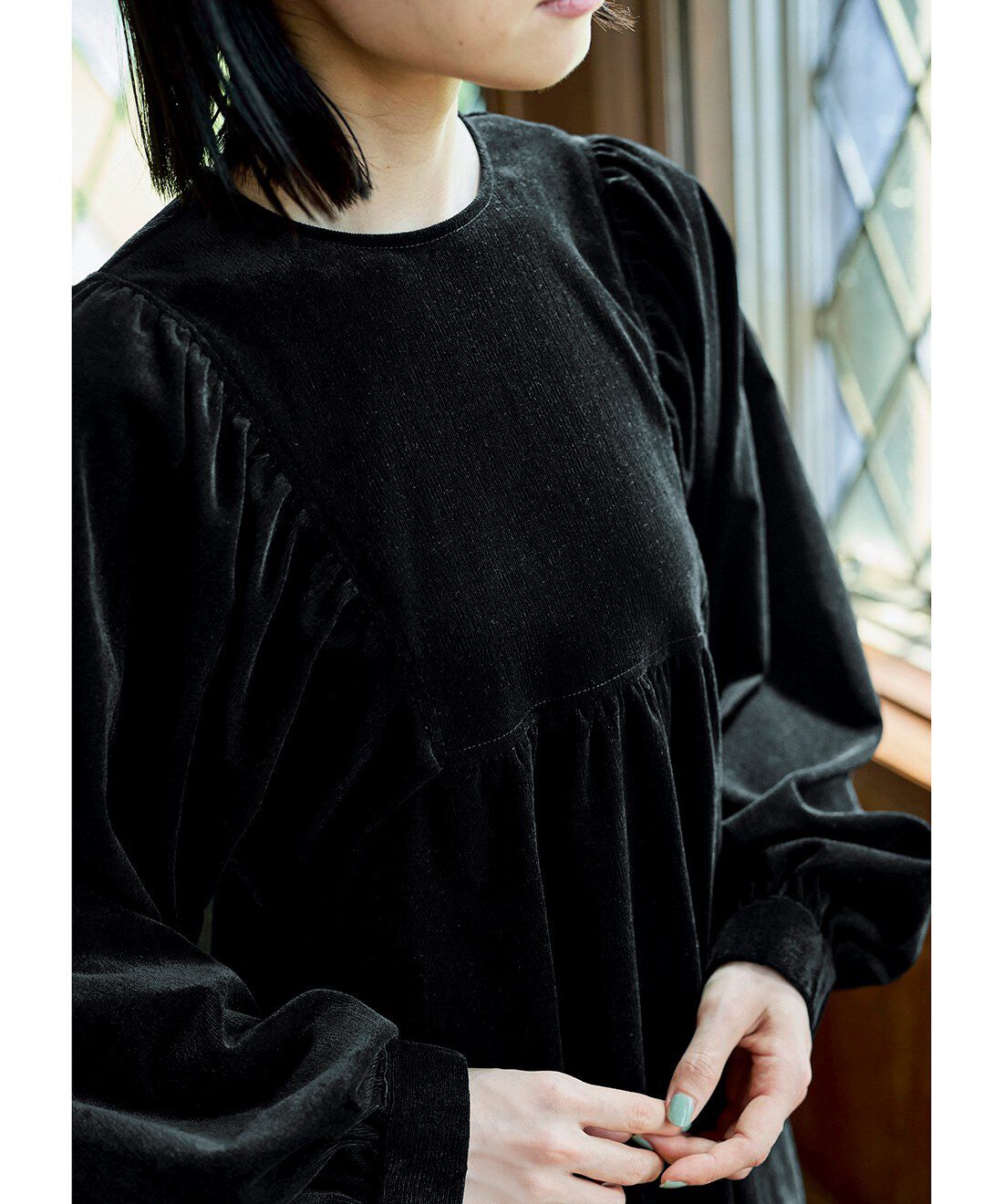 Sunny clouds|サニークラウズ　ベルベットを纏った魔女チュニック〈レディース〉