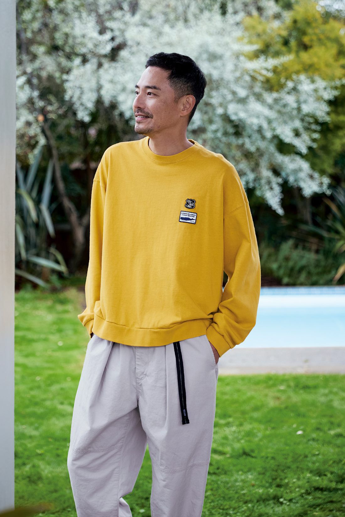 Sunny clouds|サニークラウズ ワッペンTシャツの会〈メンズ〉