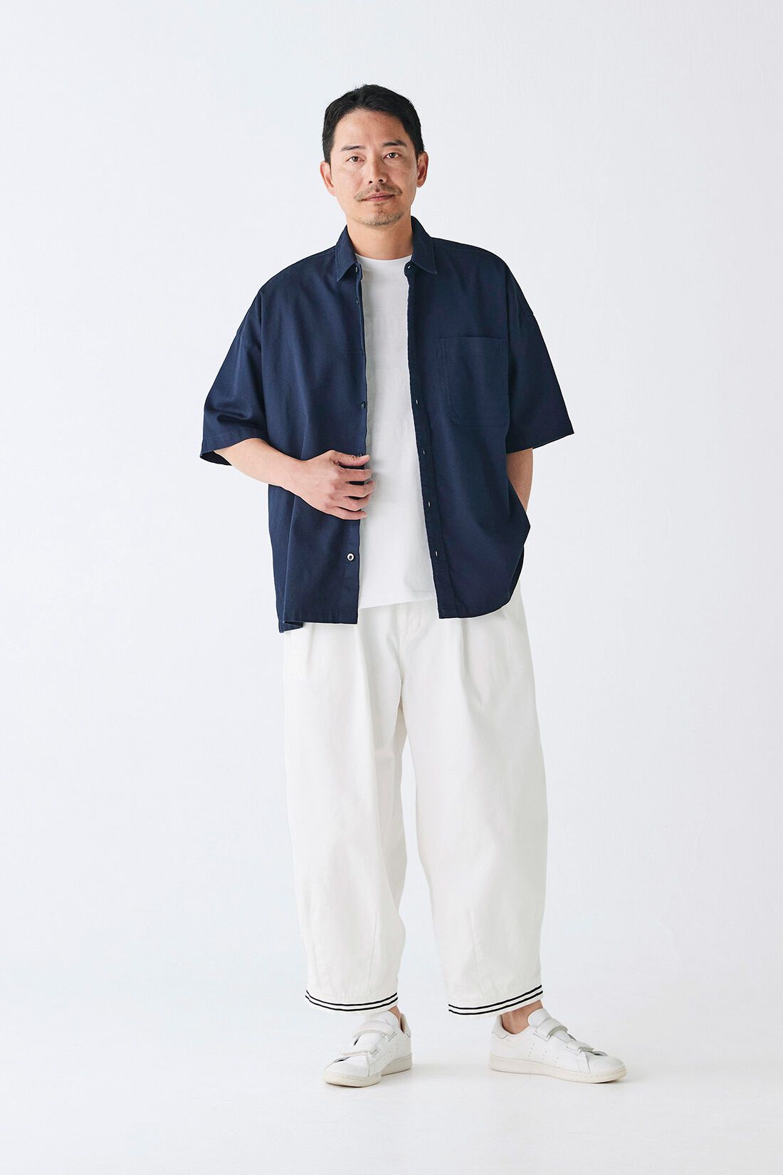 Sunny clouds|【初回お試しキャンペーン】サニークラウズ　ビューティフルデイTシャツの会〈メンズ〉|身長184cm/トップスLサイズ/ボトムスLサイズ