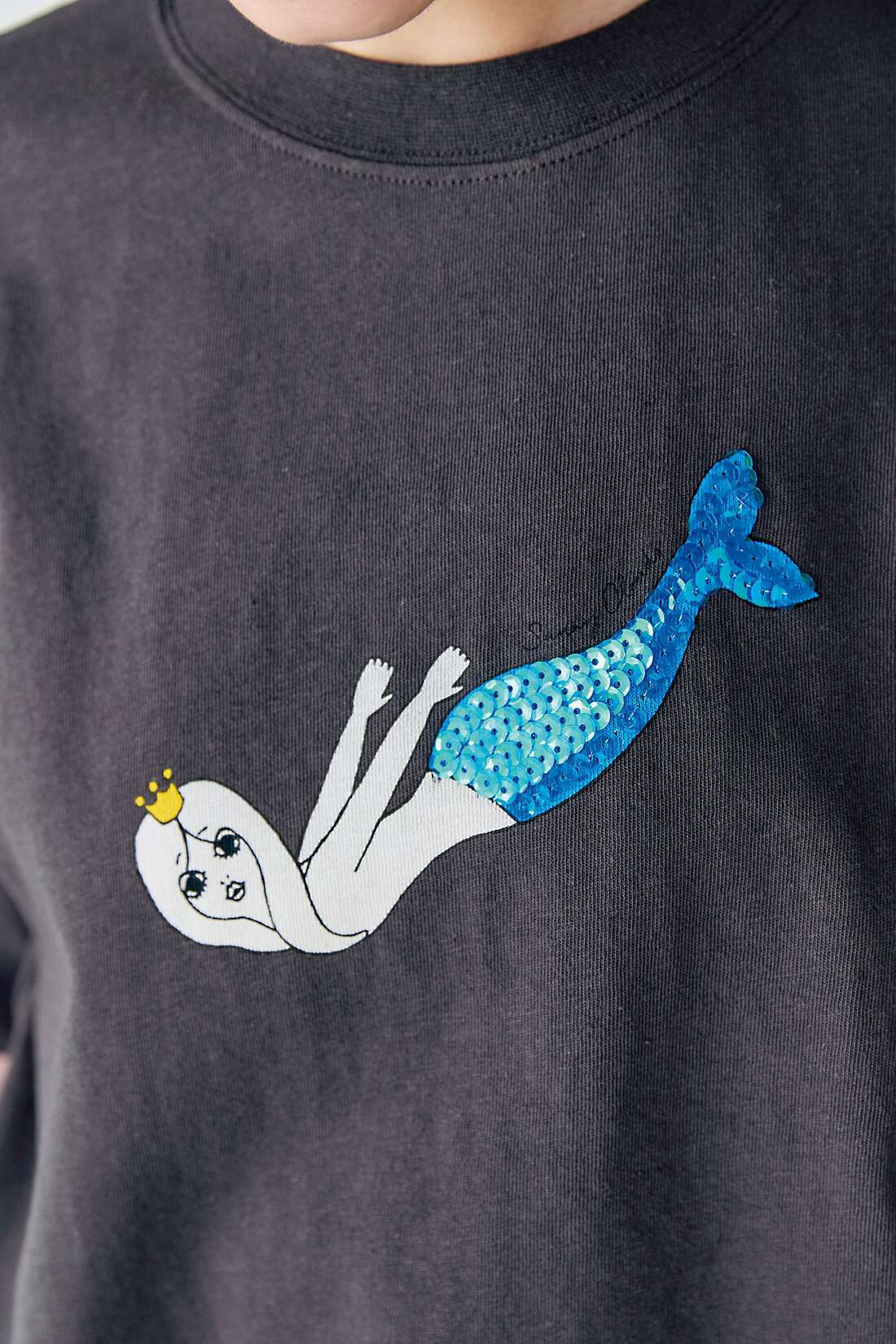Sunny clouds［サニークラウズ］|サニークラウズ　恋する人魚Tシャツ〈レディース〉ブルーな人魚
