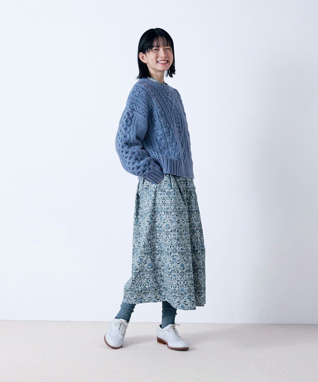 Sunny clouds|サニークラウズ feat. 早川ちひろ　冬の花畑ワンピース〈レディース〉