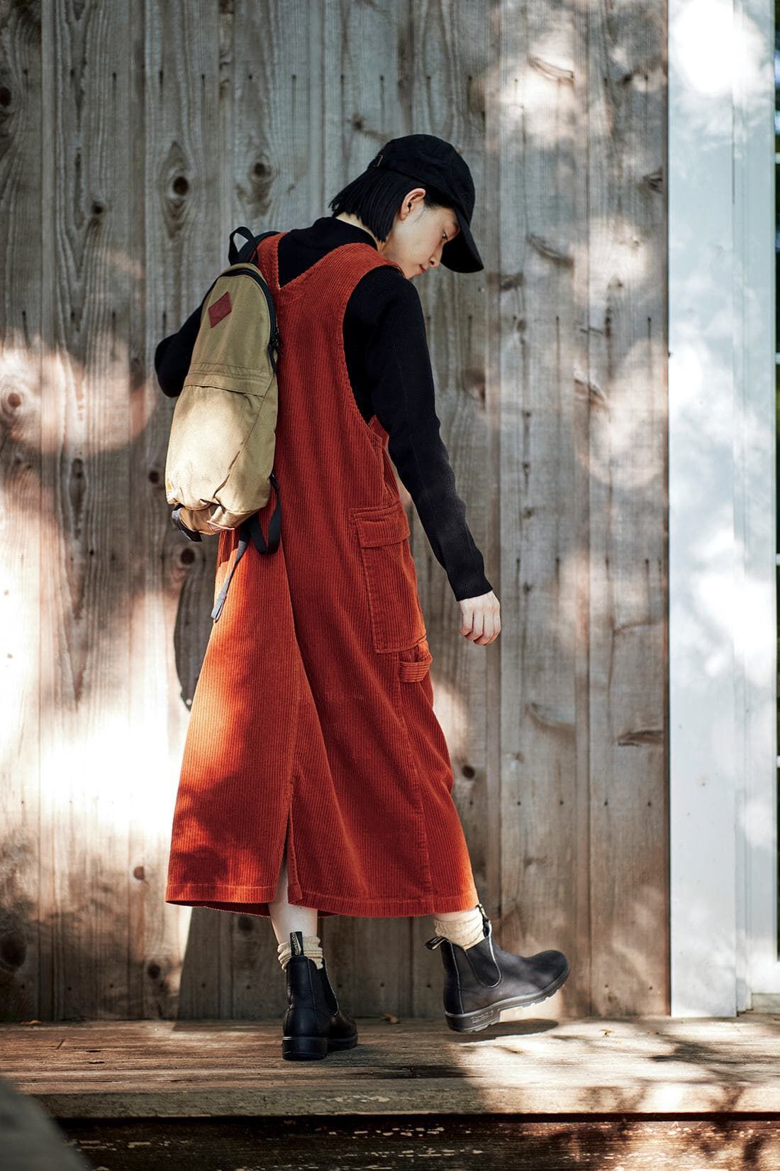 Sunny clouds|サニークラウズ 重宝ハイネックトップス〈レディース〉黒