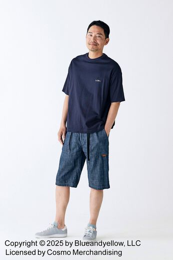 Sunny clouds | サニークラウズスイミーＴシャツ〈メンズ〉紺