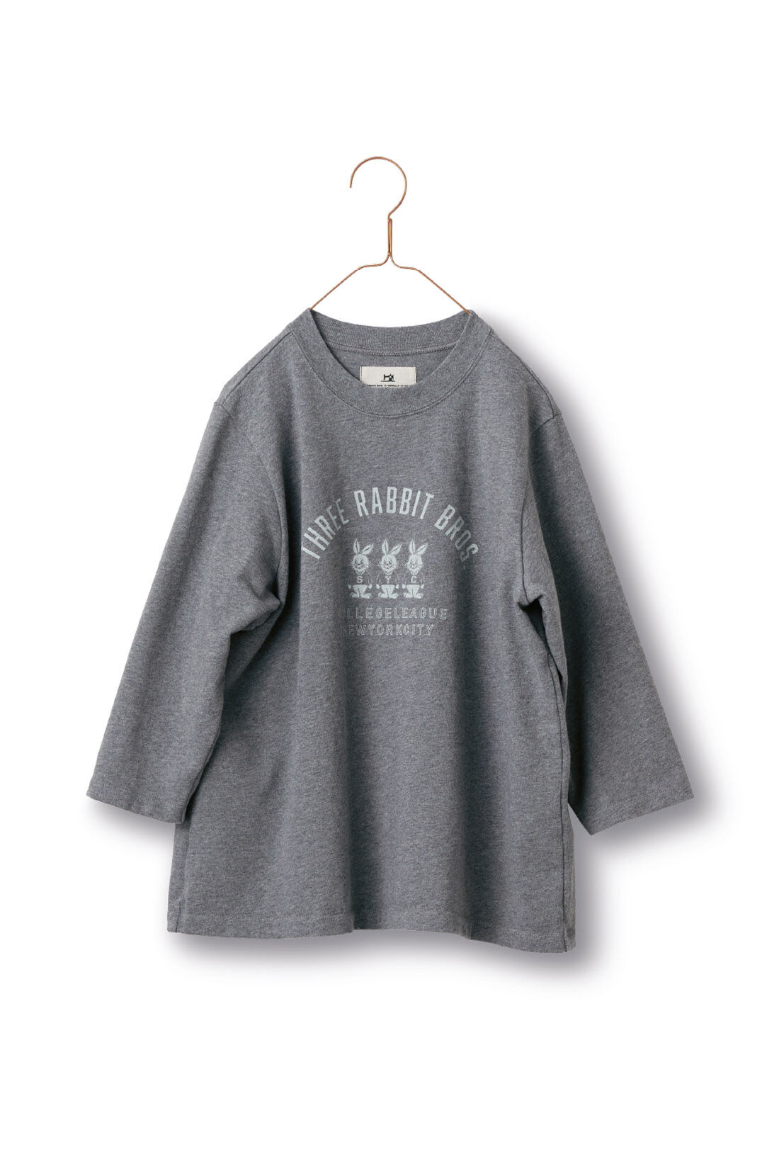 Sunny clouds|サニークラウズ　愉快な動物たちTシャツ〈レディース〉グレー