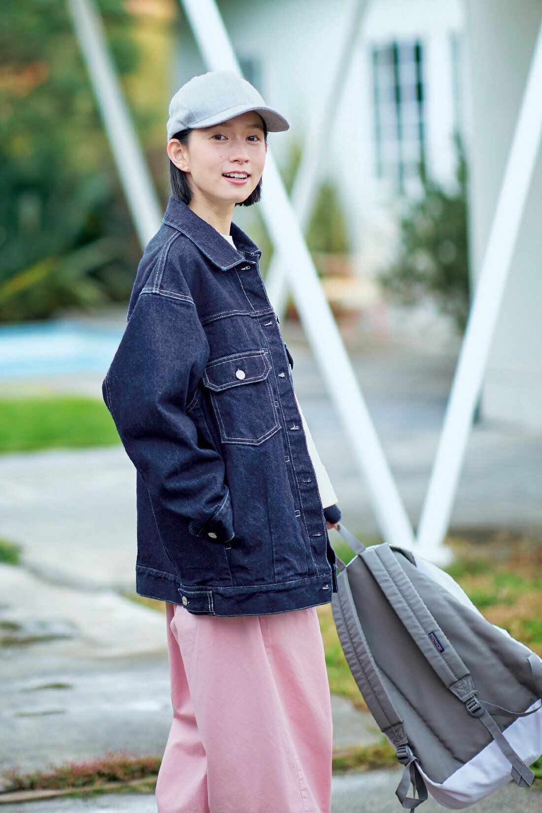 Sunny clouds|サニークラウズ ちょっと長めのジージャン〈レディース〉