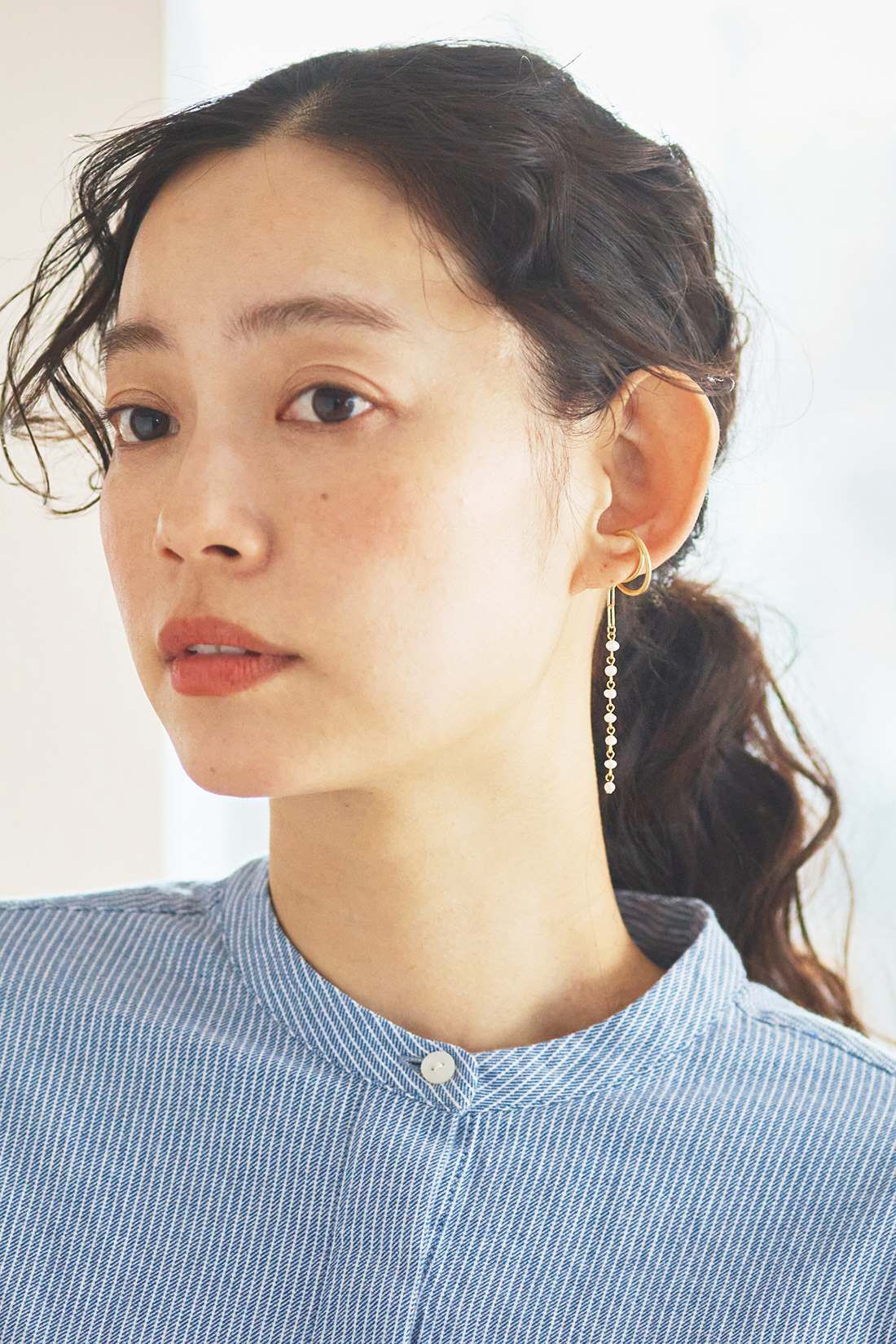 and myera［アンドマイラ］|and myera 湖水真珠のイヤカフ