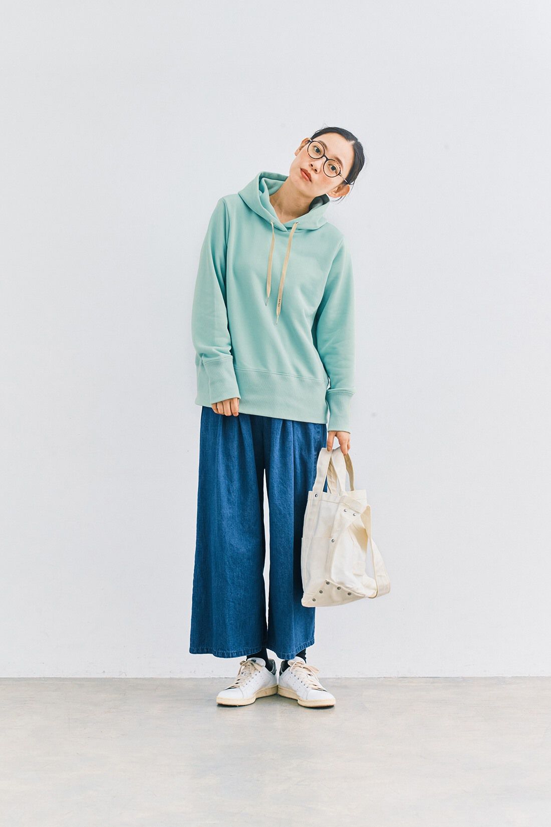 and myera［アンドマイラ］|and myera 彩りパーカー〈ミント〉