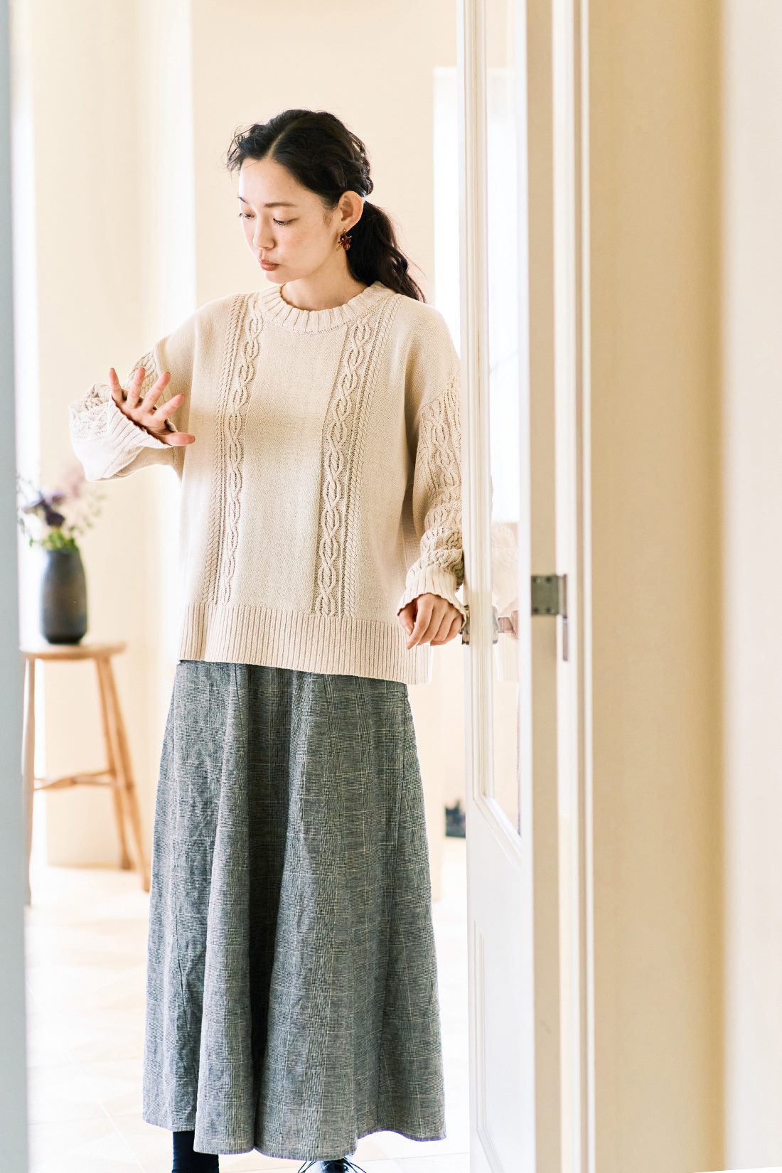 and myera|ａｎｄ　ｍｙｅｒａ素敵なニットセーターのコーディネート