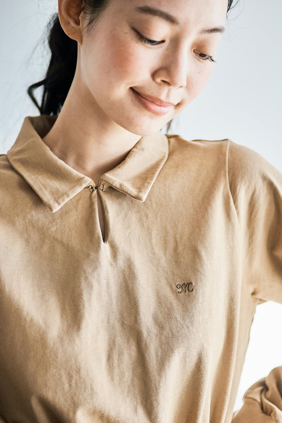 and myera|and myera 長袖ポロTトップスの会