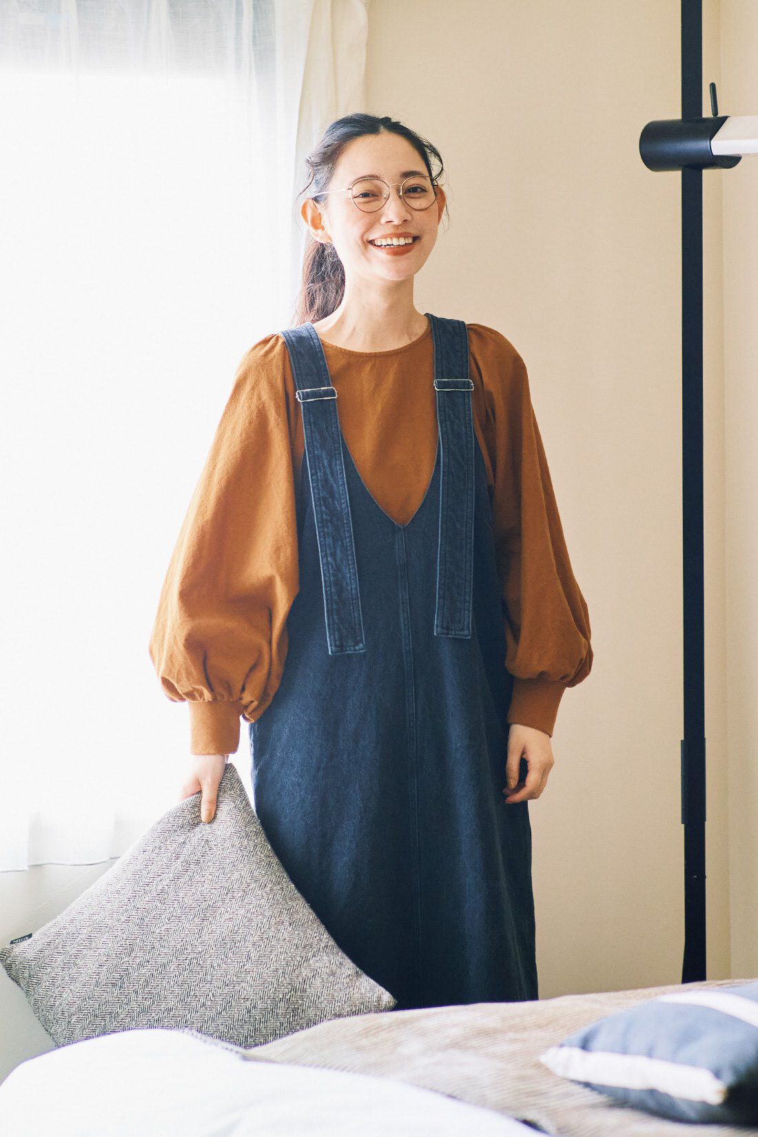 and myera|and myera バルーンスリーブトップスの会