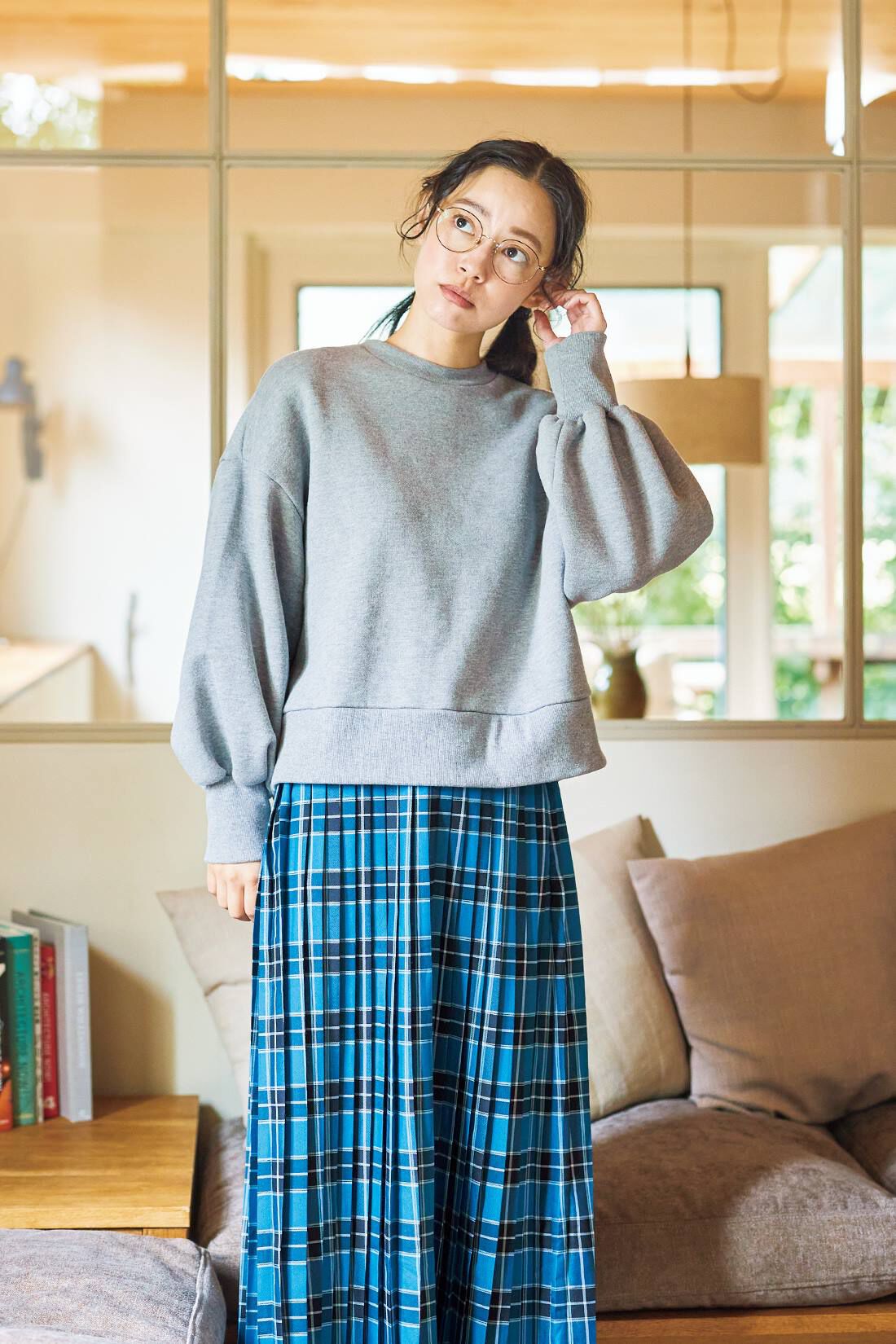 and myera|and myera ちょっとだけみじか丈のトレーナーの会