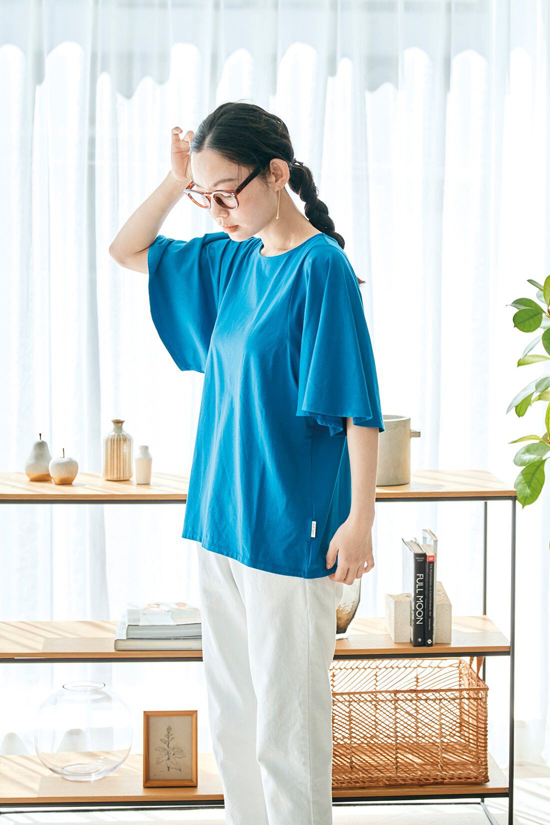 and myera|and myera フレア袖のTシャツの会
