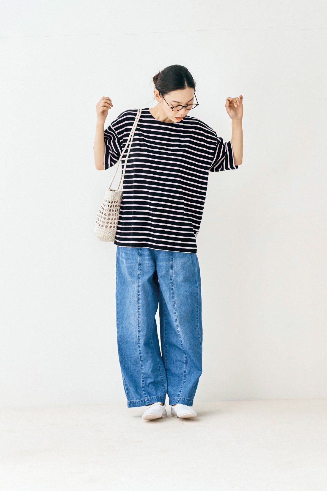 and myera|and myera 大人色ボーダーTシャツの会