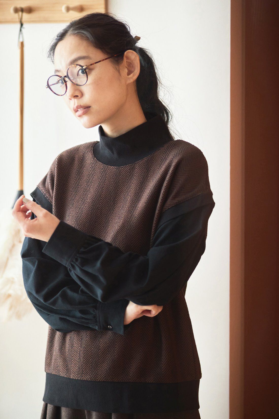 and myera|and myera 着合わせ風トップス
