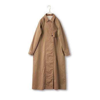 and myera | ａｎｄ　ｍｙｅｒａトレンチコートワンピース〈茶〉