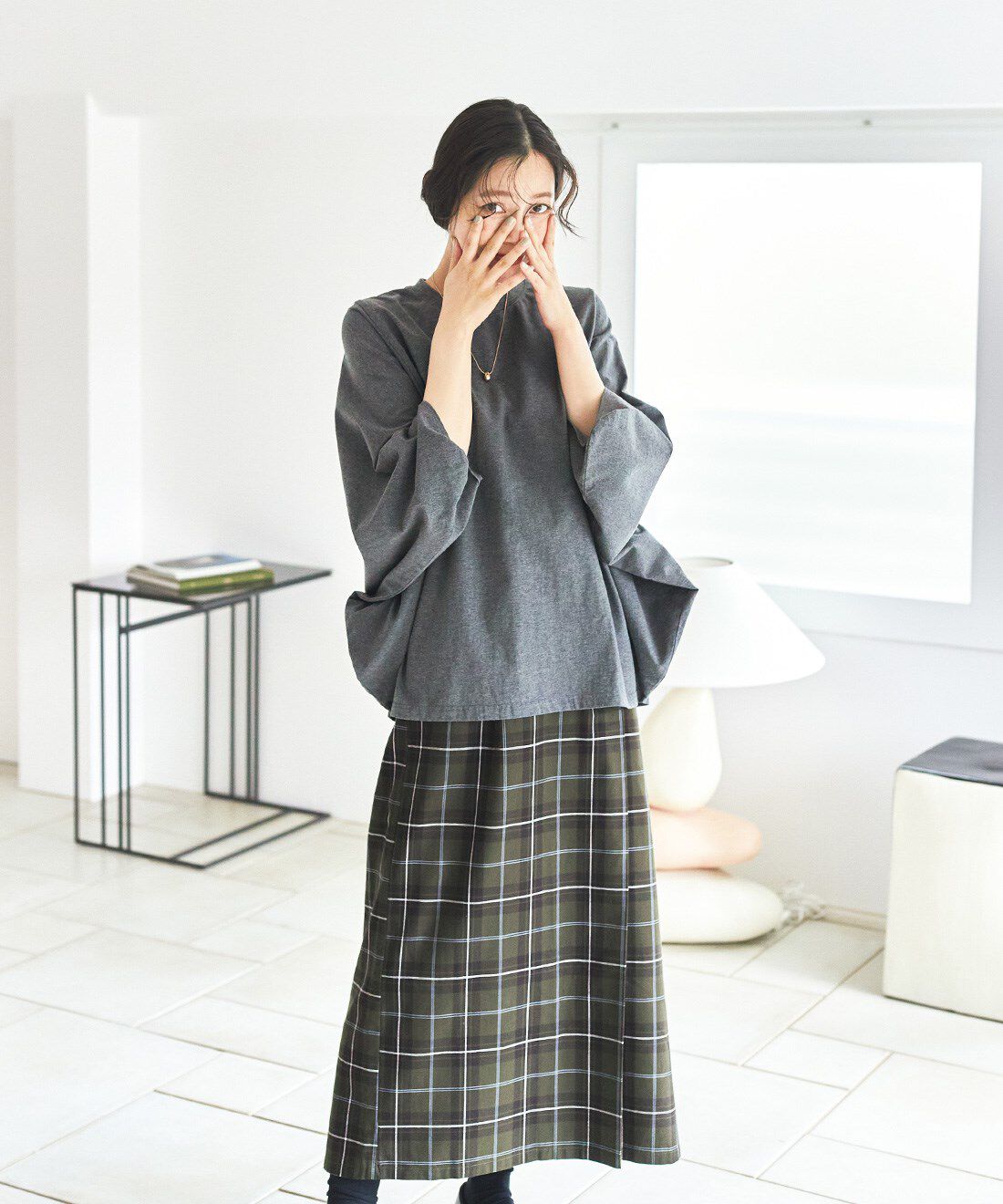and myera|【初回お試しキャンペーン】and myera ドルマンスリーブTトップスの会
