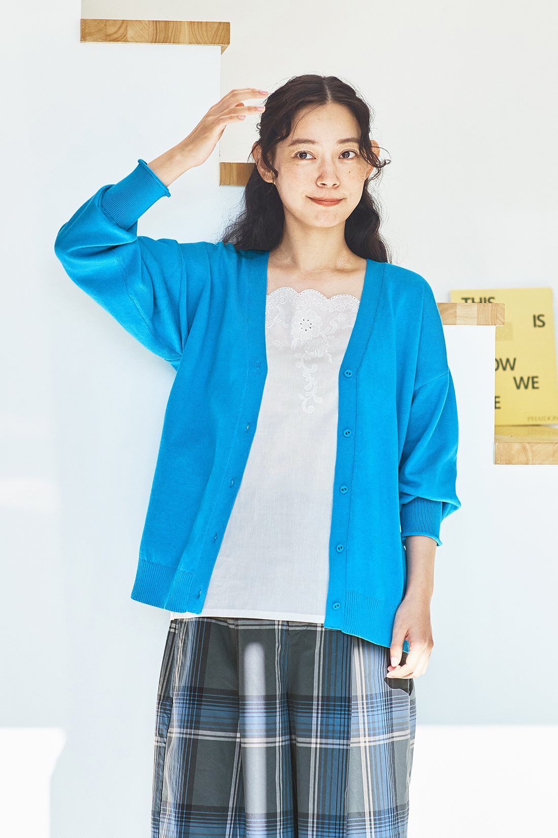 and myera|and myera 刺しゅうをあしらったキャミソール